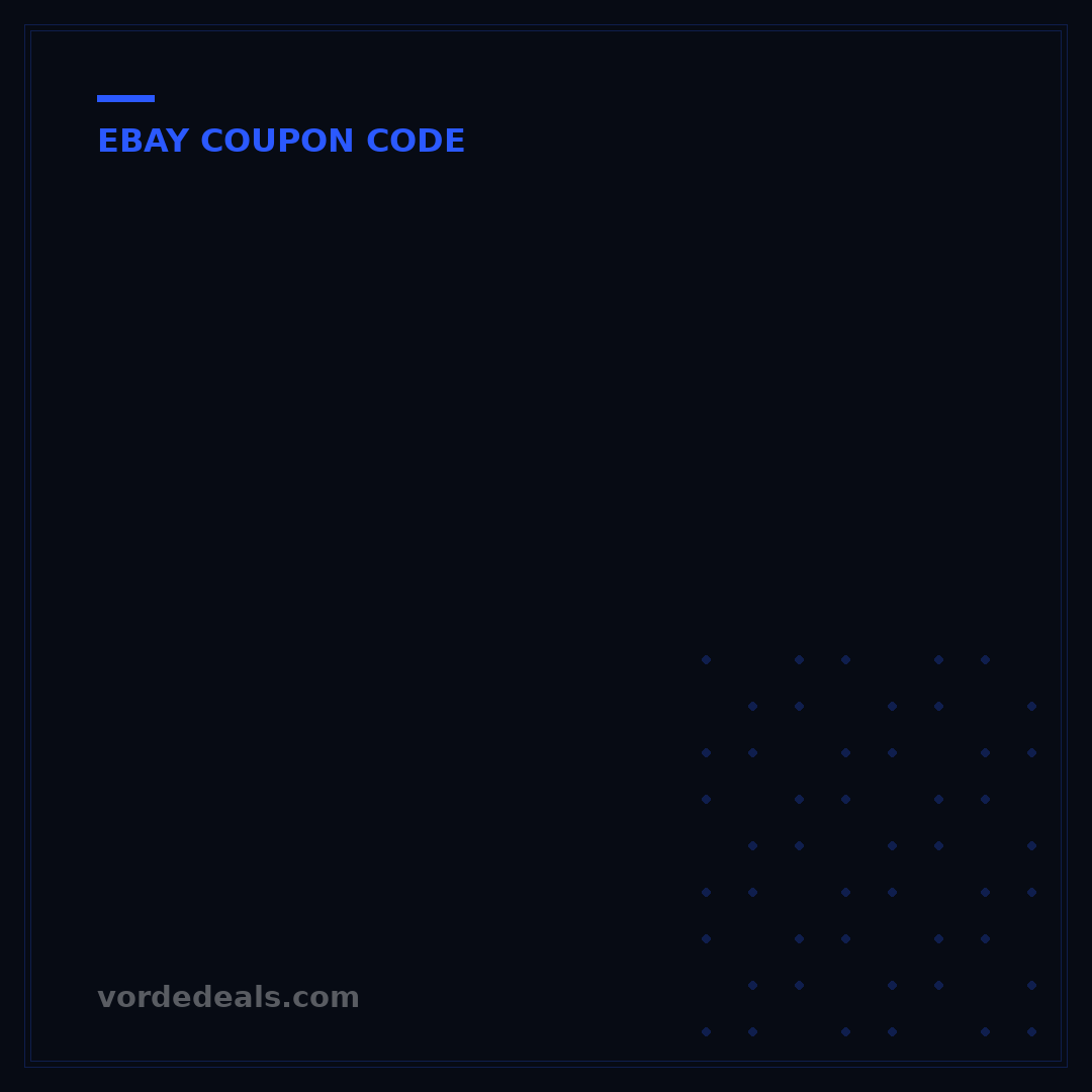 $100 Off eBay Coupon Code: Unlock Top Savings Today