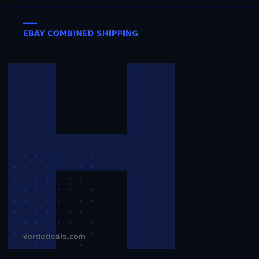 How to Allow Combined Shipping on eBay: 5 Easy Seller Steps
