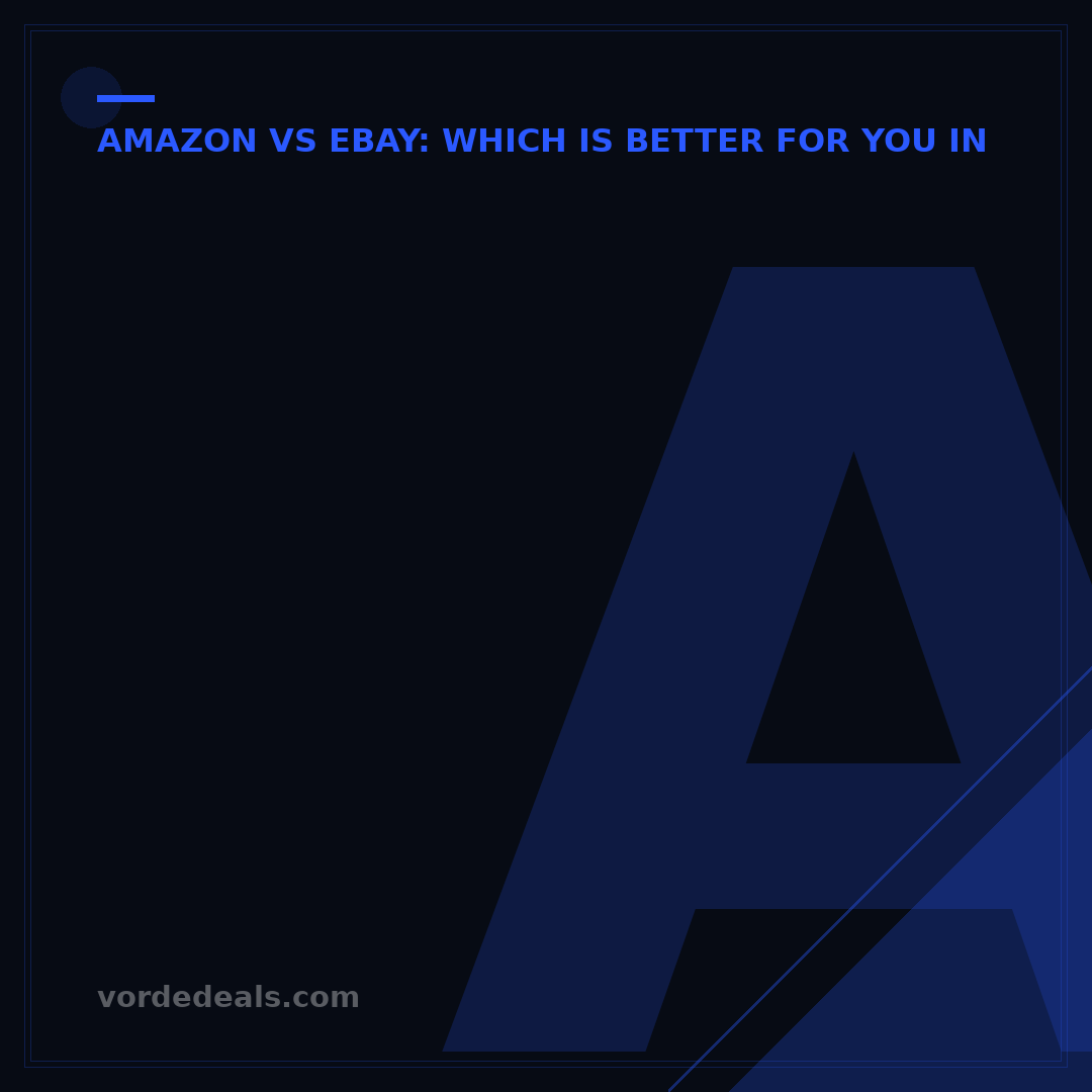Amazon vs eBay: Which Is Better for You in 2024? (5 Key Differences)