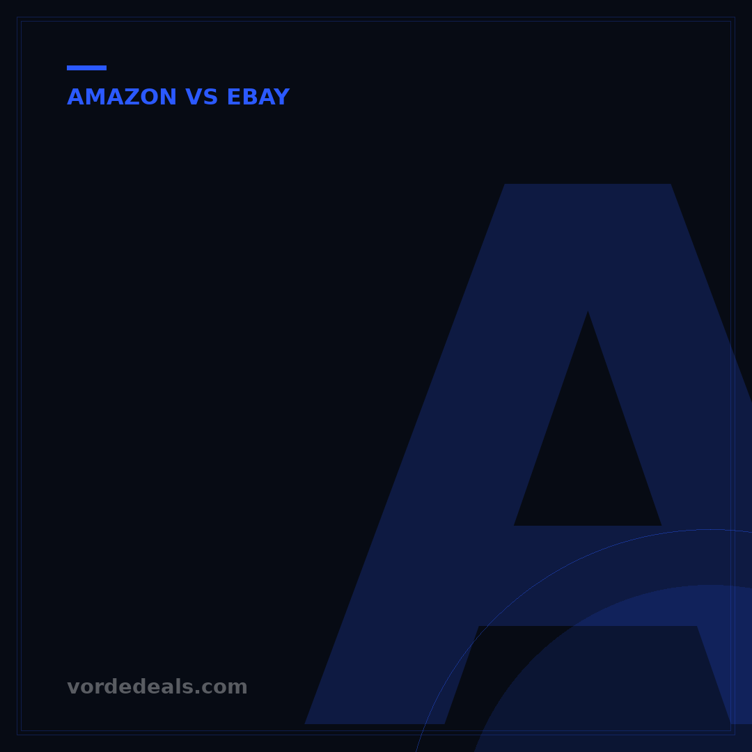 Amazon Versus eBay: 5 Key Differences for Sellers & Buyers