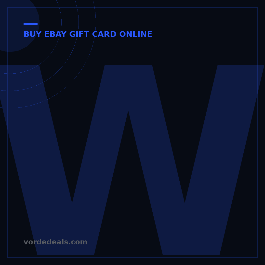 Where to Buy eBay Gift Cards Near Me: 5 Digital & In-Store Options