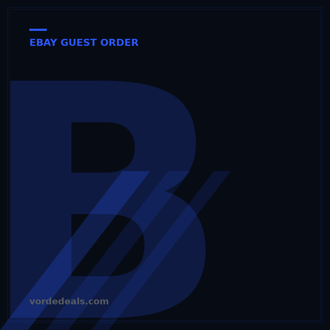 Buy on eBay as Guest: 5 Simple Steps & Key Benefits