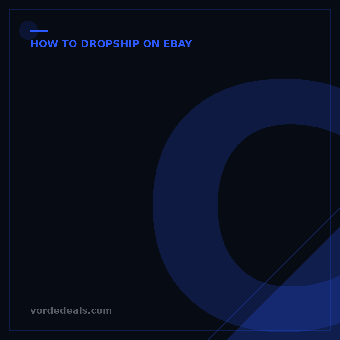 Can You Dropship Through eBay? 5 Key Strategies for Success