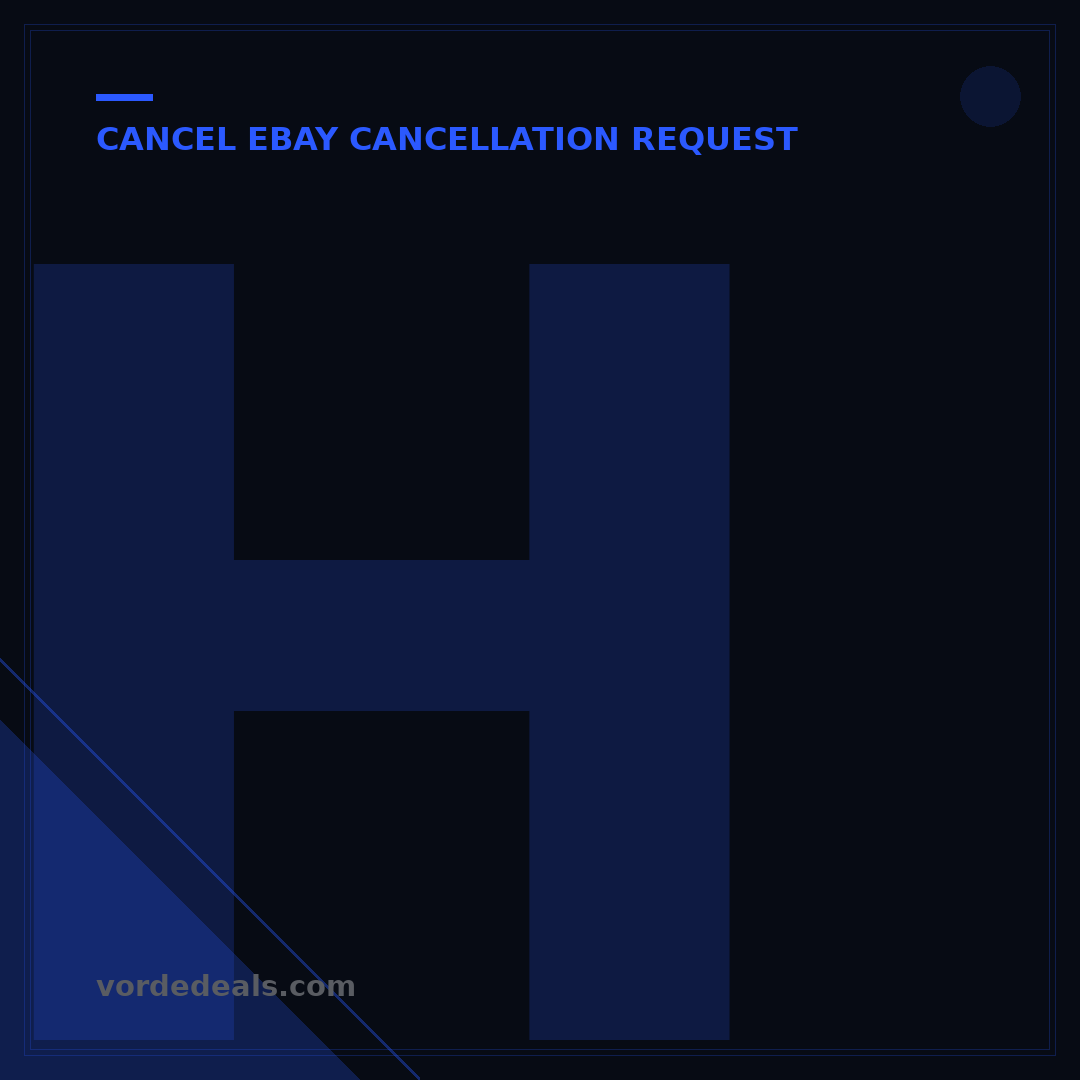 How to Cancel Accepted Offer on eBay: 5 Steps for Sellers