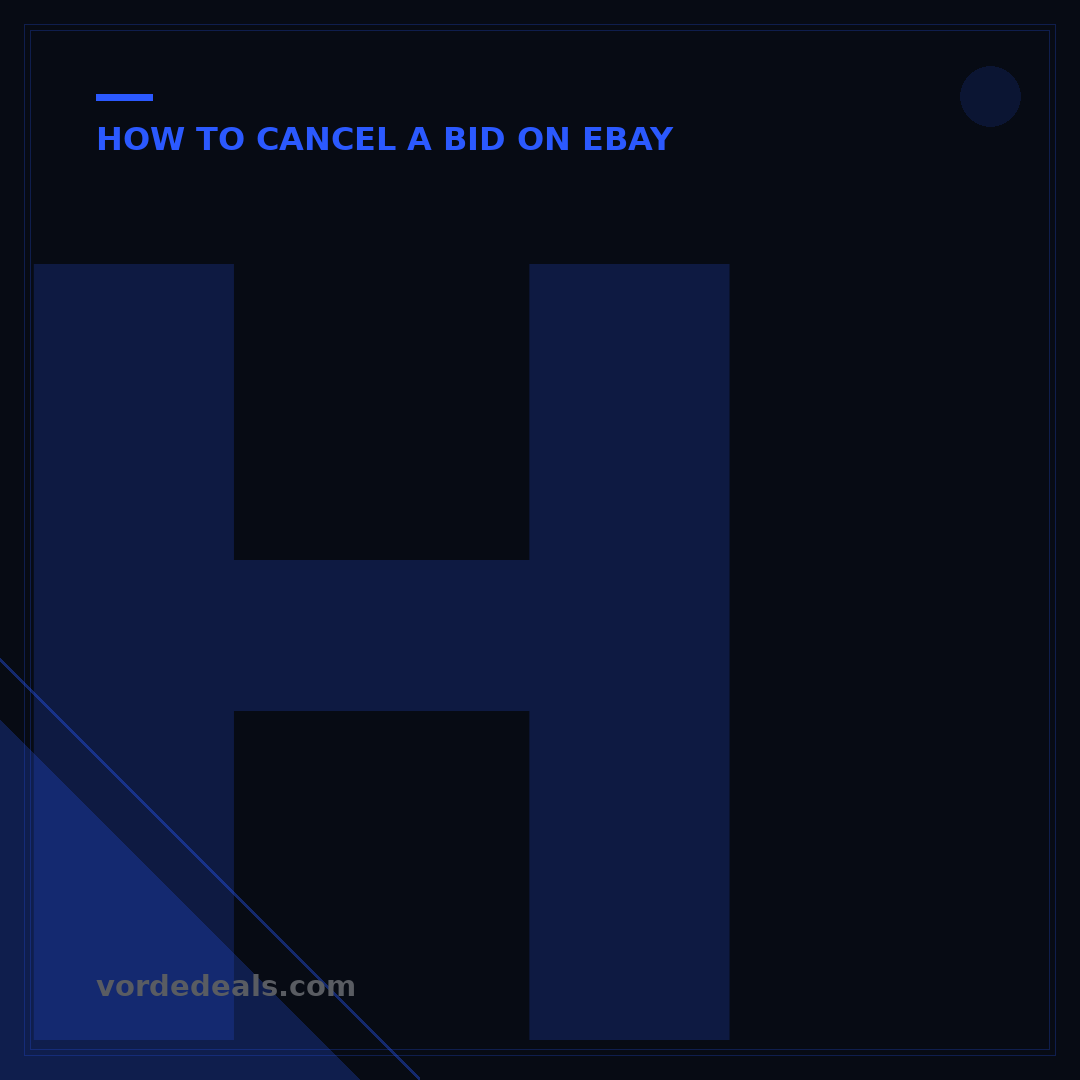 How to Cancel Someone's Bid on eBay as Seller: 5 Steps