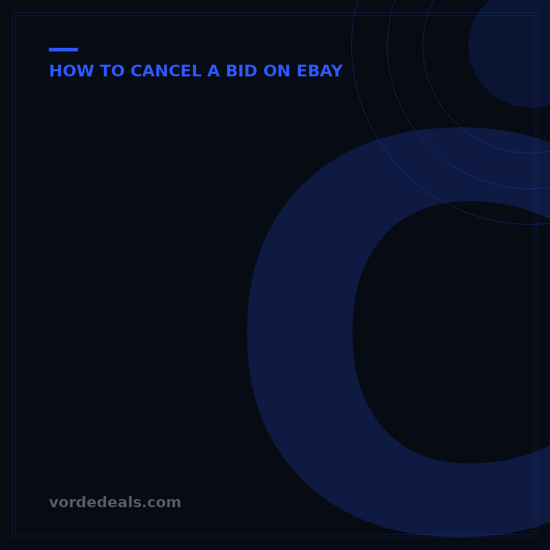 Can You Cancel an eBay Bid After Winning? 3 Critical Next Steps