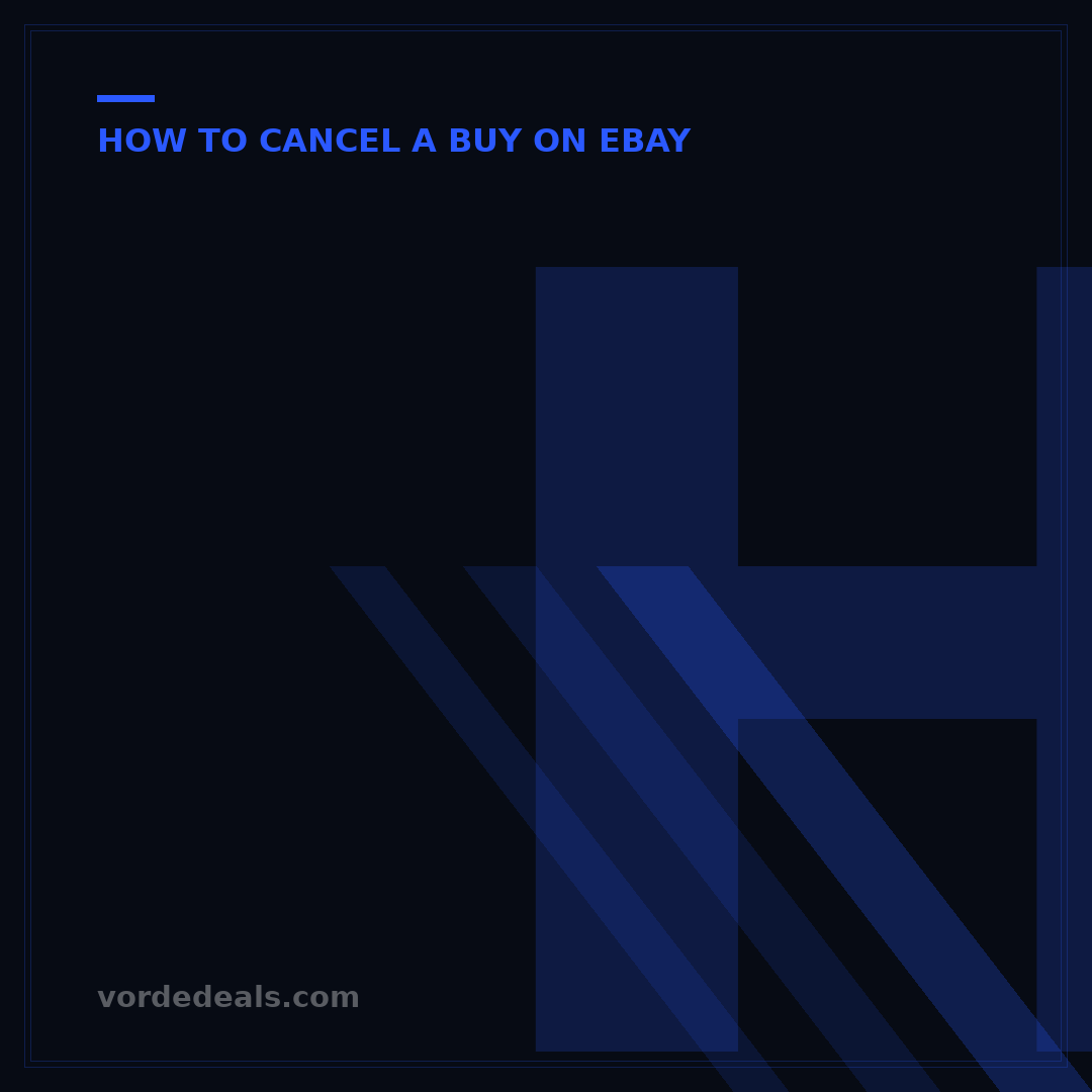 How to Request to Cancel an Order on eBay: 5 Steps to Success
