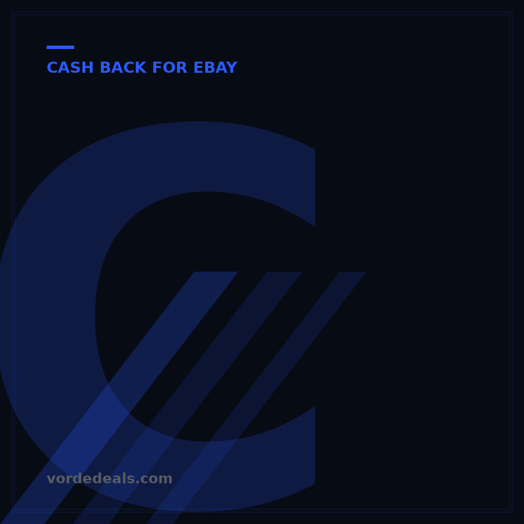 Cash Back for eBay: Maximize Your Earnings & Savings