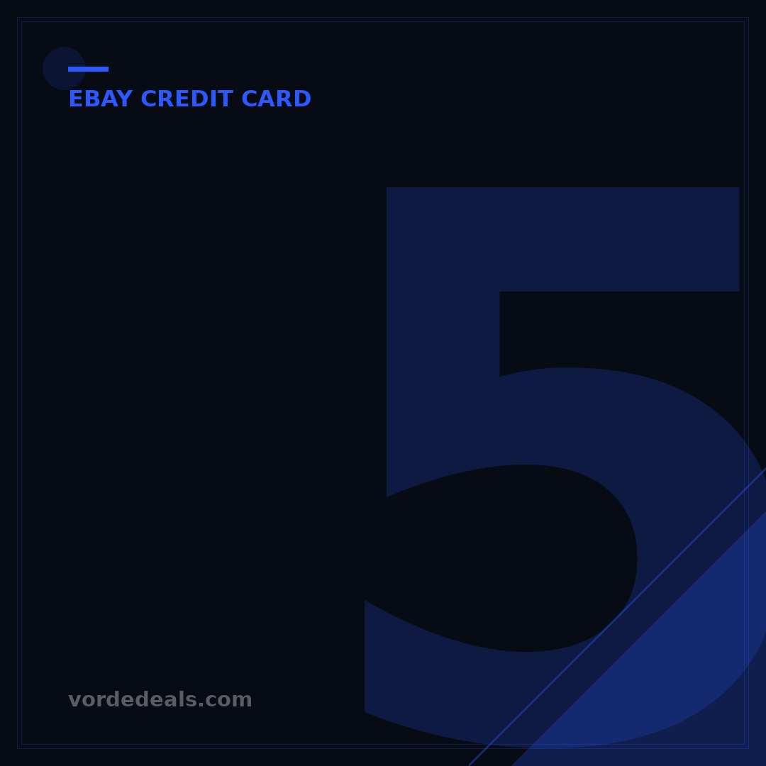 5 Simple Steps: How to Change Credit Card Info on eBay