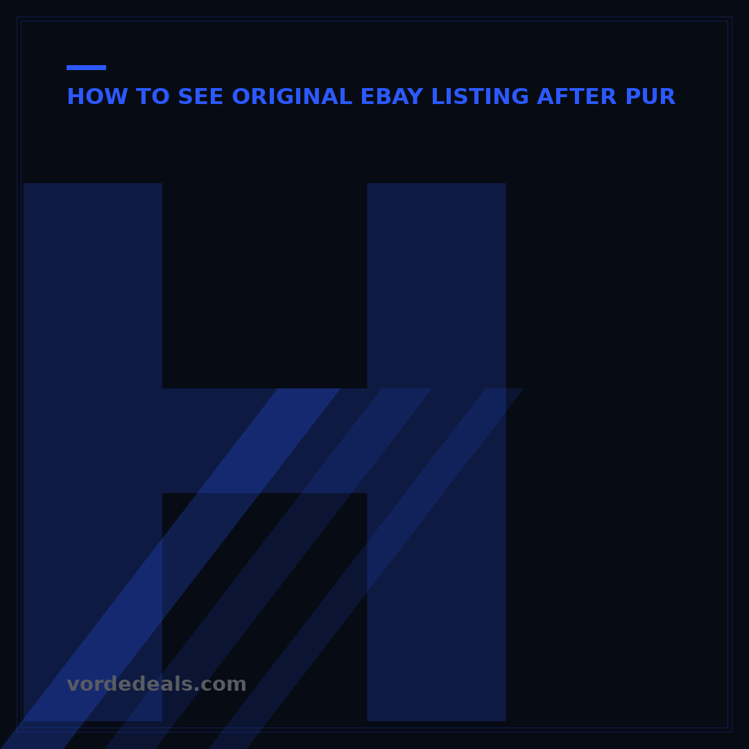 How to Check eBay Listing Date: A 5-Minute Guide