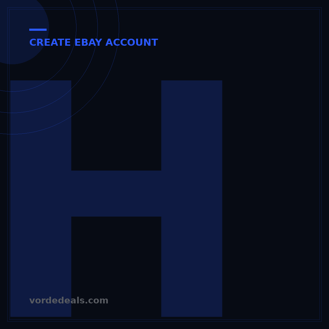 How to Create an eBay Account: A 5-Step Beginner's Guide