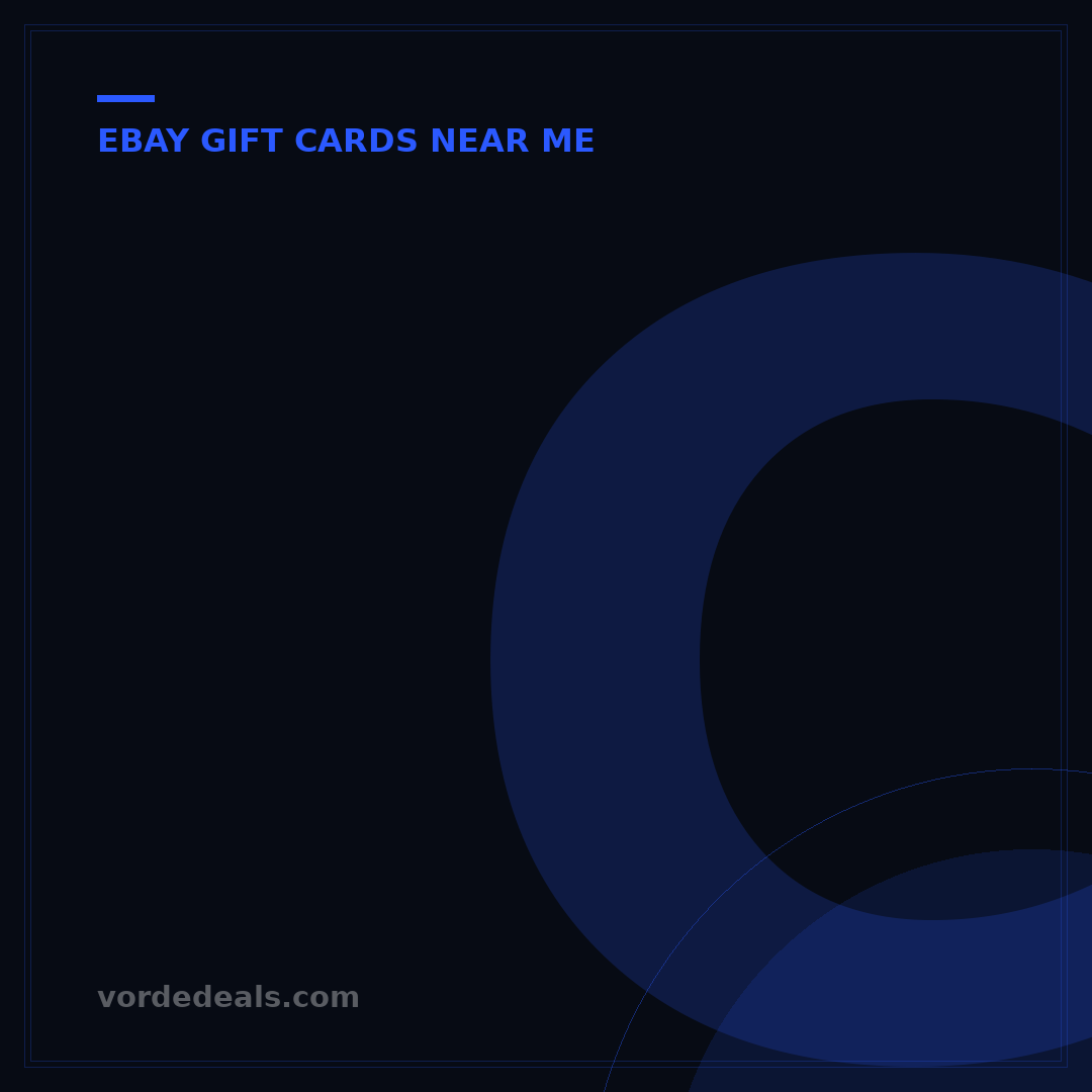 CVS eBay Gift Cards: Availability & How to Buy Today