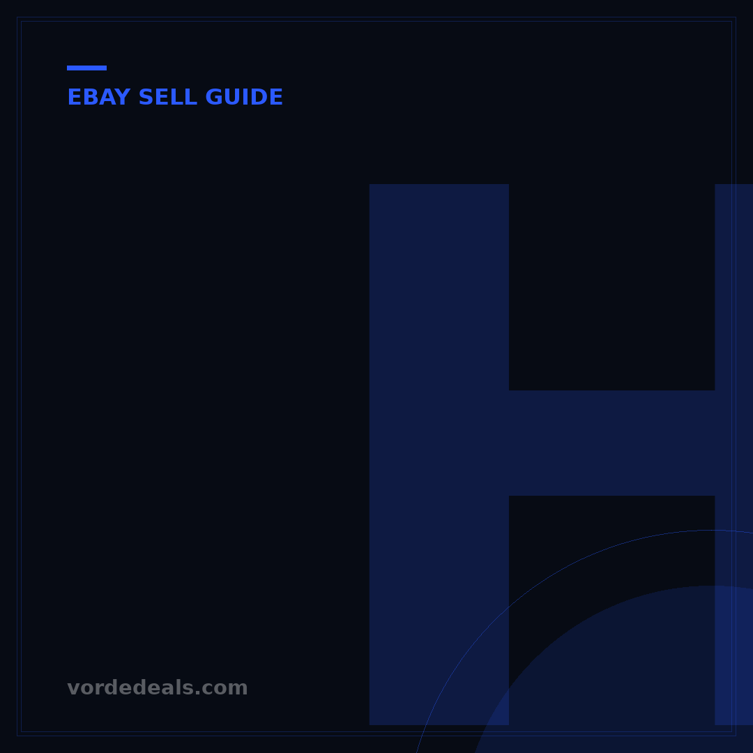 How to Decide What to Sell on eBay: 5 Key Steps
