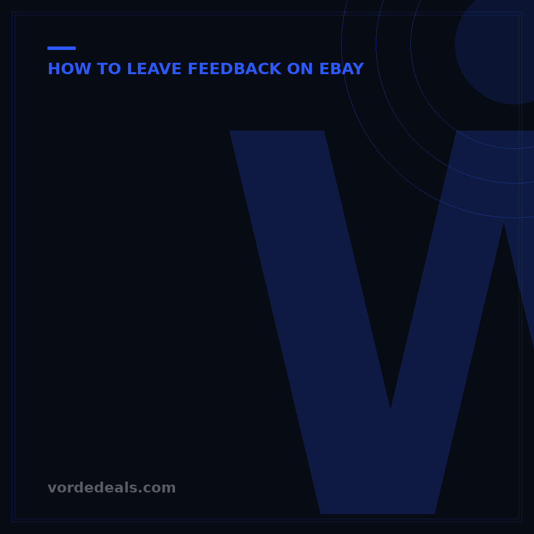 What Happens If You Don't Leave eBay Feedback? 5 Key Impacts