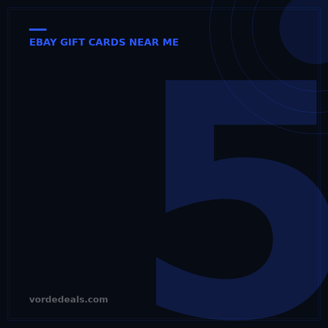 5 Legit Ways to Earn eBay Gift Cards Fast