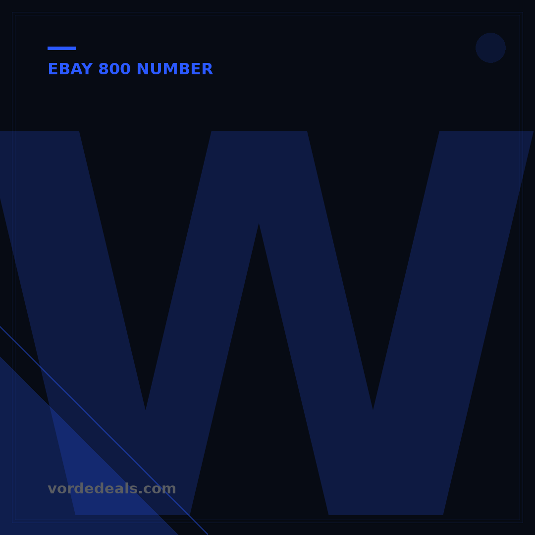 What is the 1-800 Number for eBay? Get Direct Support in 3 Steps