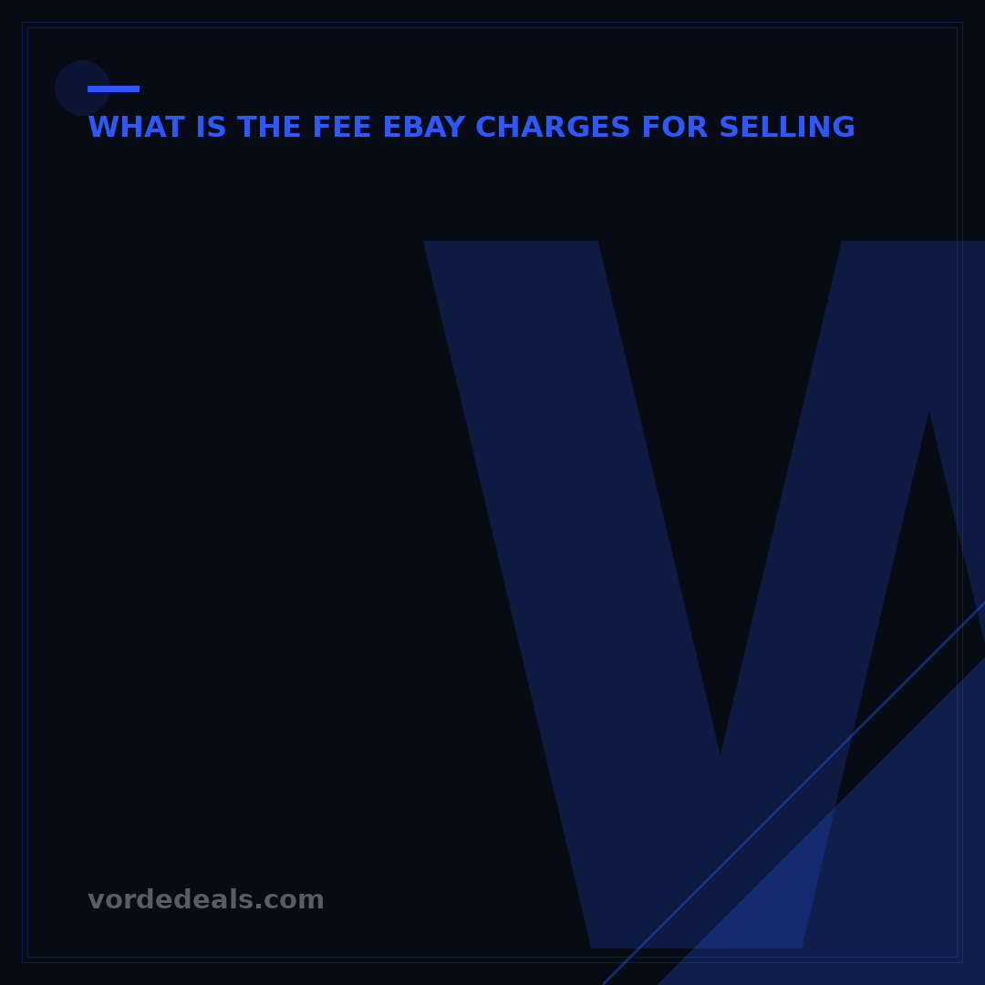 What is eBay Ad Fee General? Understand Selling Costs