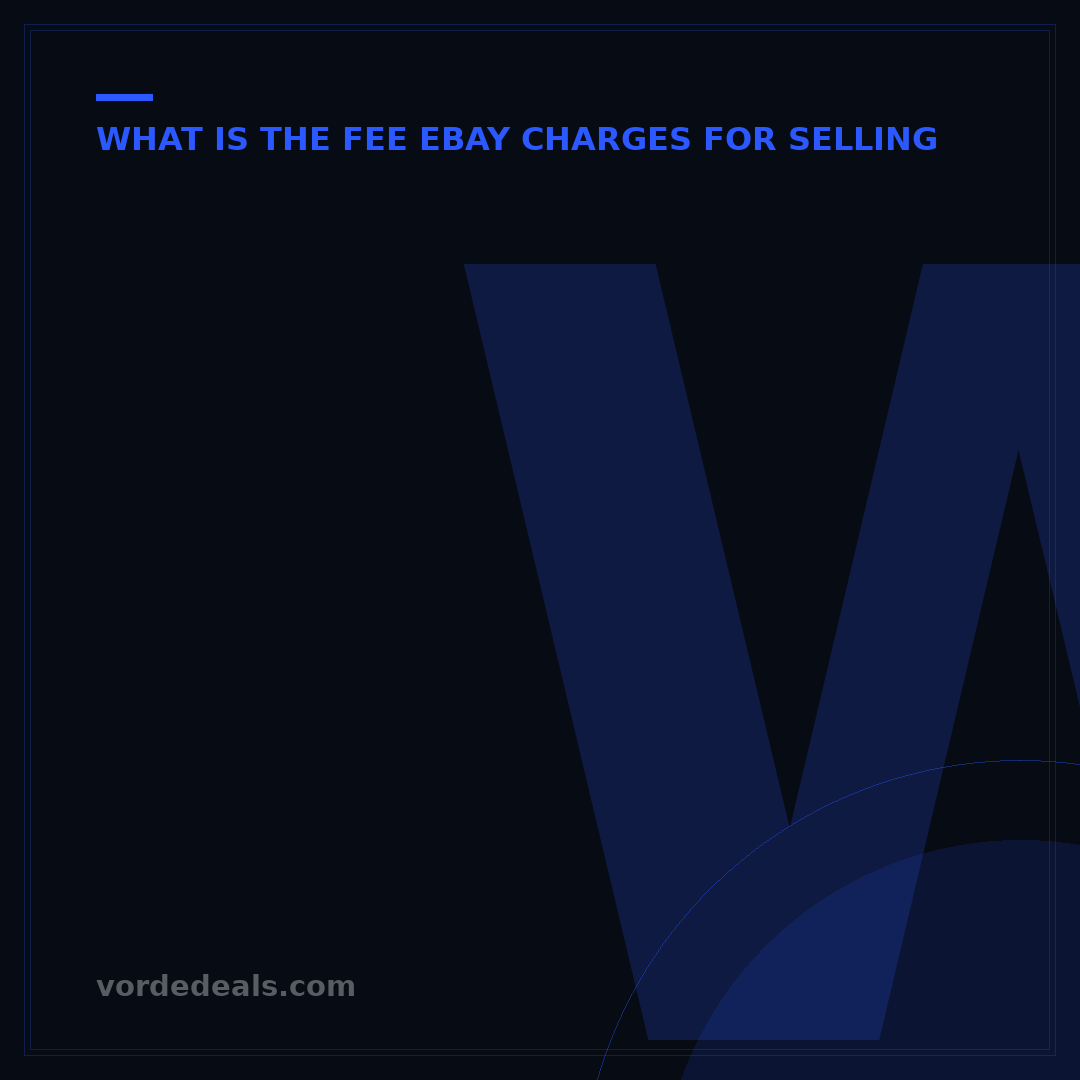 What Does Ad Fee General Mean on eBay? 5 Key Insights