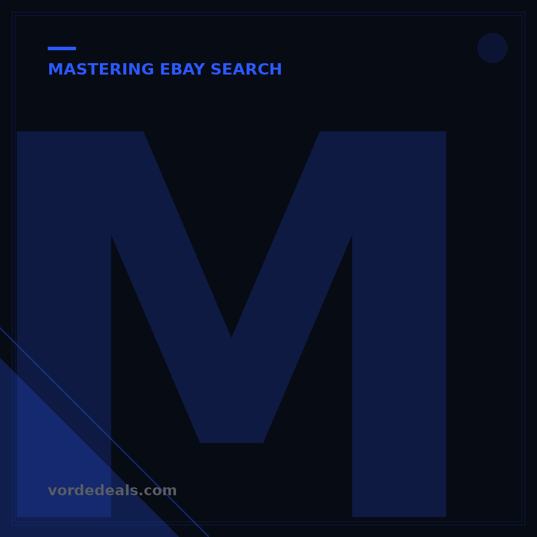 Master eBay App Advanced Search: 5 Proven Strategies