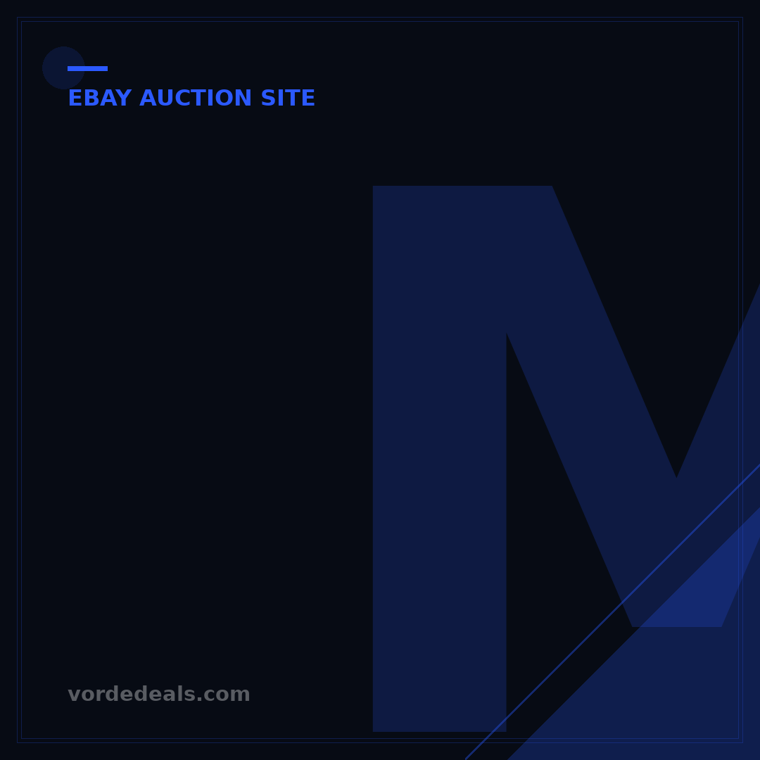 Mastering eBay Auction Websites: 7 Steps to Win & Sell Efficiently