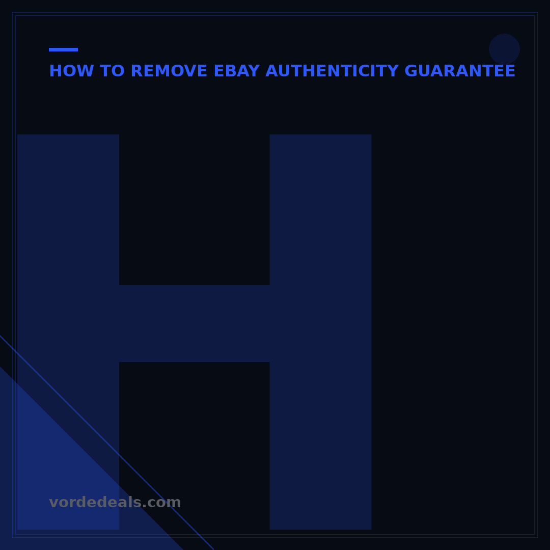 How to Take eBay Authenticity Tag Off: 5 Safe Steps for Resale