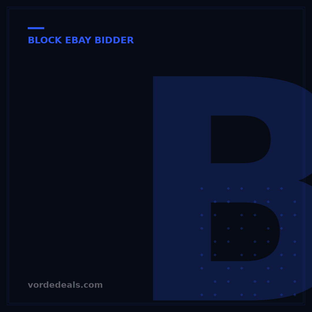Block a Member on eBay: 5 Essential Steps for Sellers