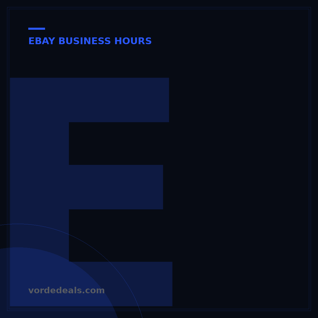 eBay Business Hours: 5 Strategies for Optimal Workflow