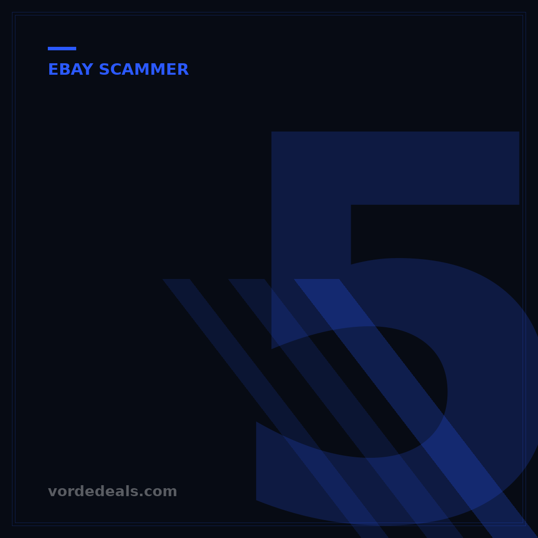 5 Signs of an eBay Buyer Scam: How to Tell if They're Legit