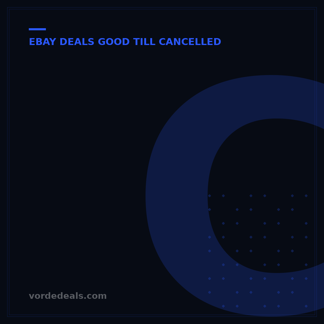 Can You Cancel a Cancellation on eBay? 5 Essential Steps