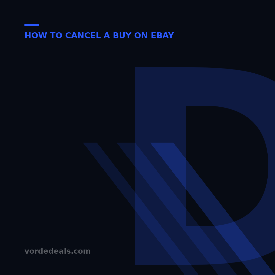 Does eBay Charge to Cancel an Order? 3 Key Scenarios Explained
