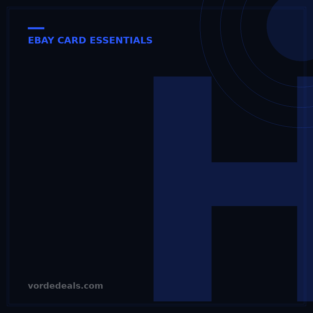 How Does eBay Card Look Like? 5 Key Visuals to Spot