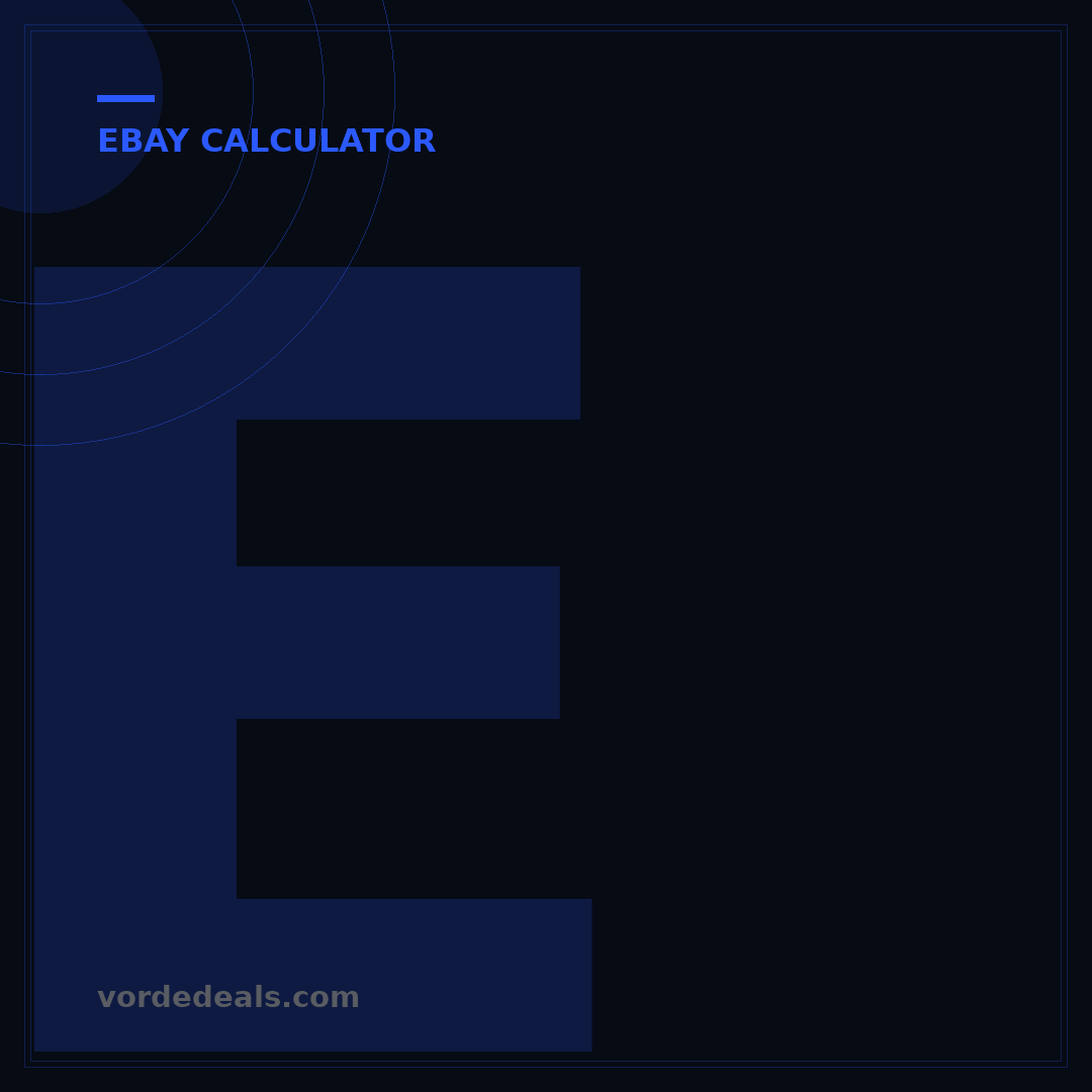 eBay Commission Calculator: Track Fees & Boost Profits with 5 Smart Tips