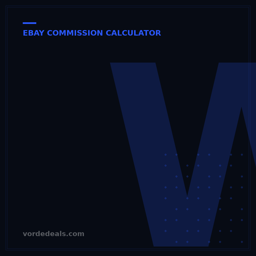 What Commission Does eBay Take? 2024 Rate Guide
