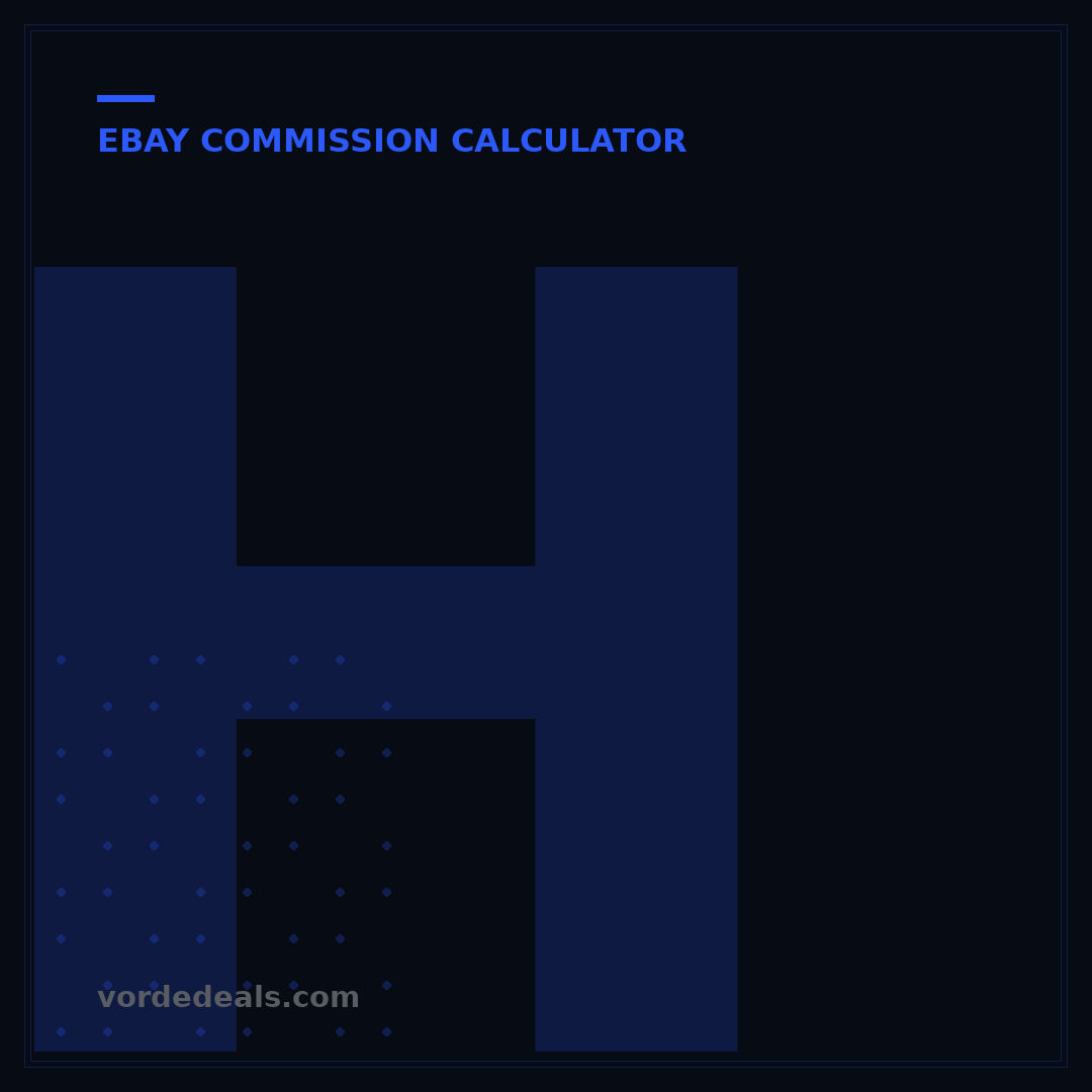 How Much Commission eBay Charges: 2024 Fee Breakdown
