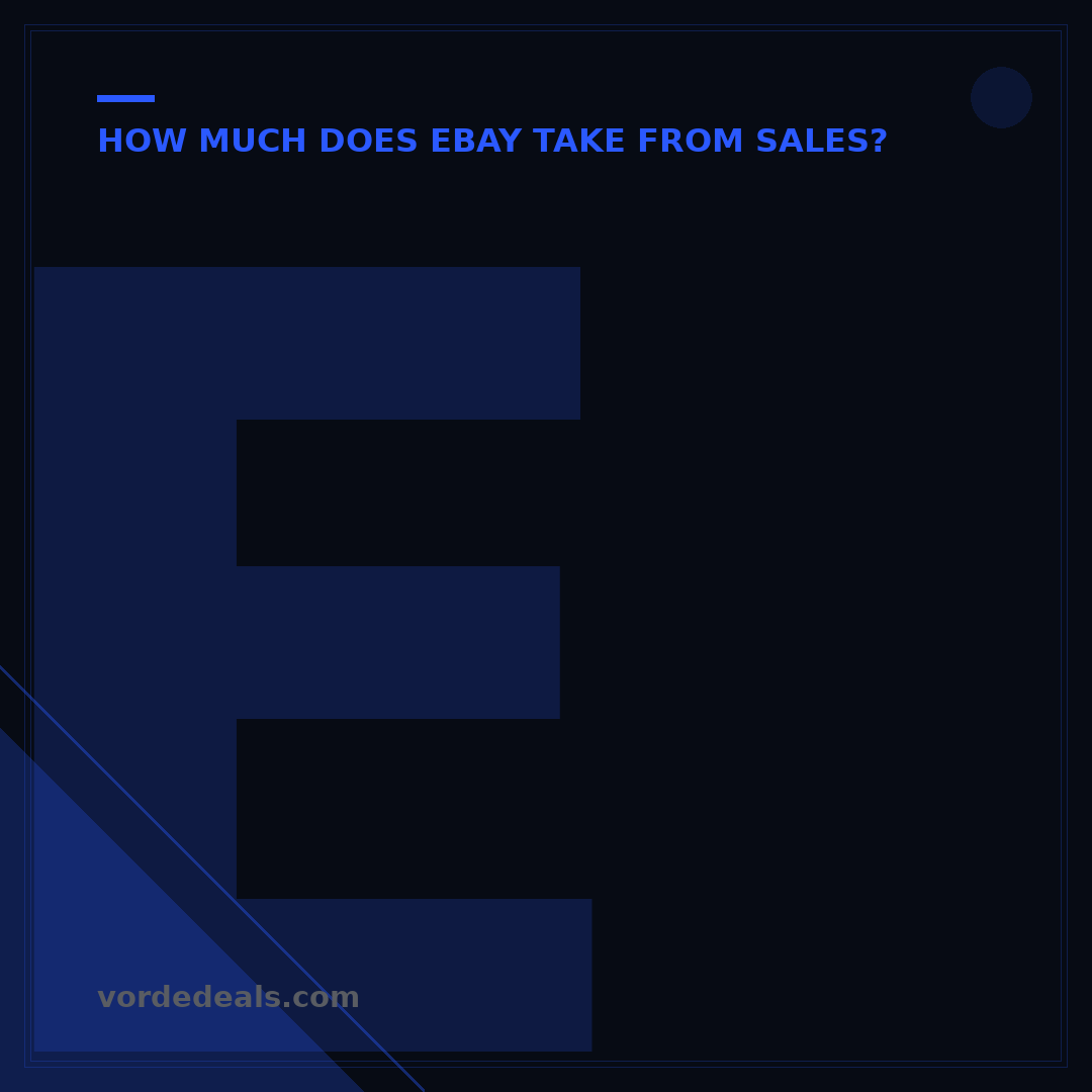 eBay Commission: How Much Does eBay Take on Sales in 2024?