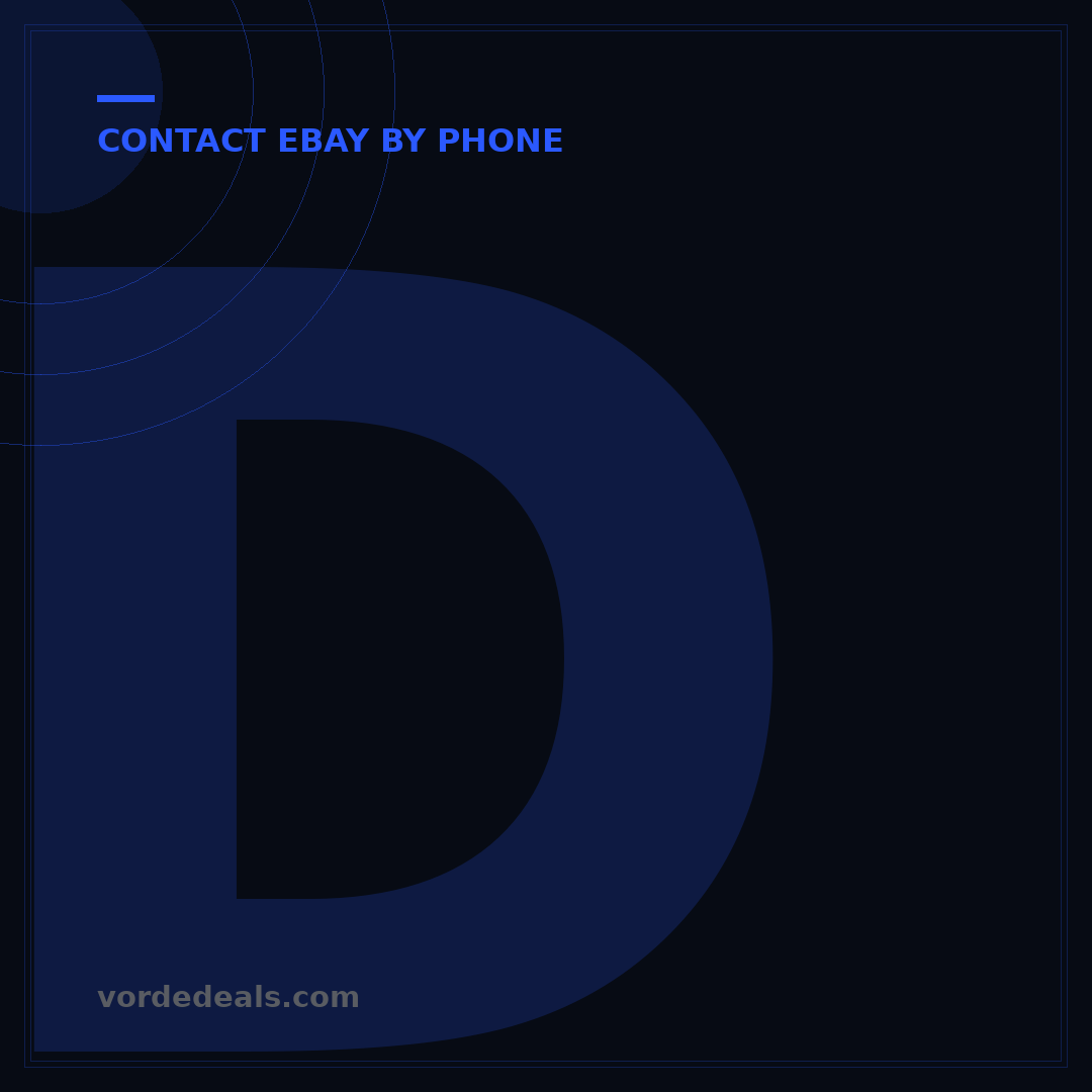 Does eBay Have a Contact Phone Number? Get Direct Answers 2024