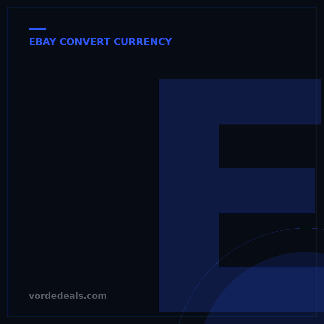 eBay Convert Currency: Your 3-Step Guide to Global Shopping