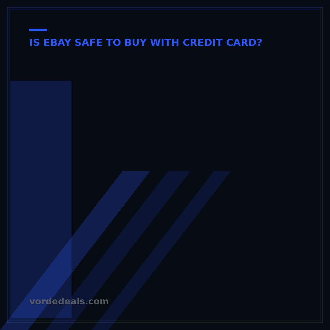 Is eBay Safe to Buy With Credit Card? 7 Key Protections