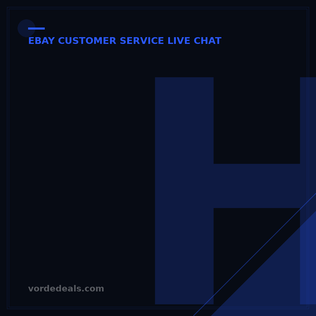 How to Live Chat with eBay Customer Service: 5 Steps to Instant Help