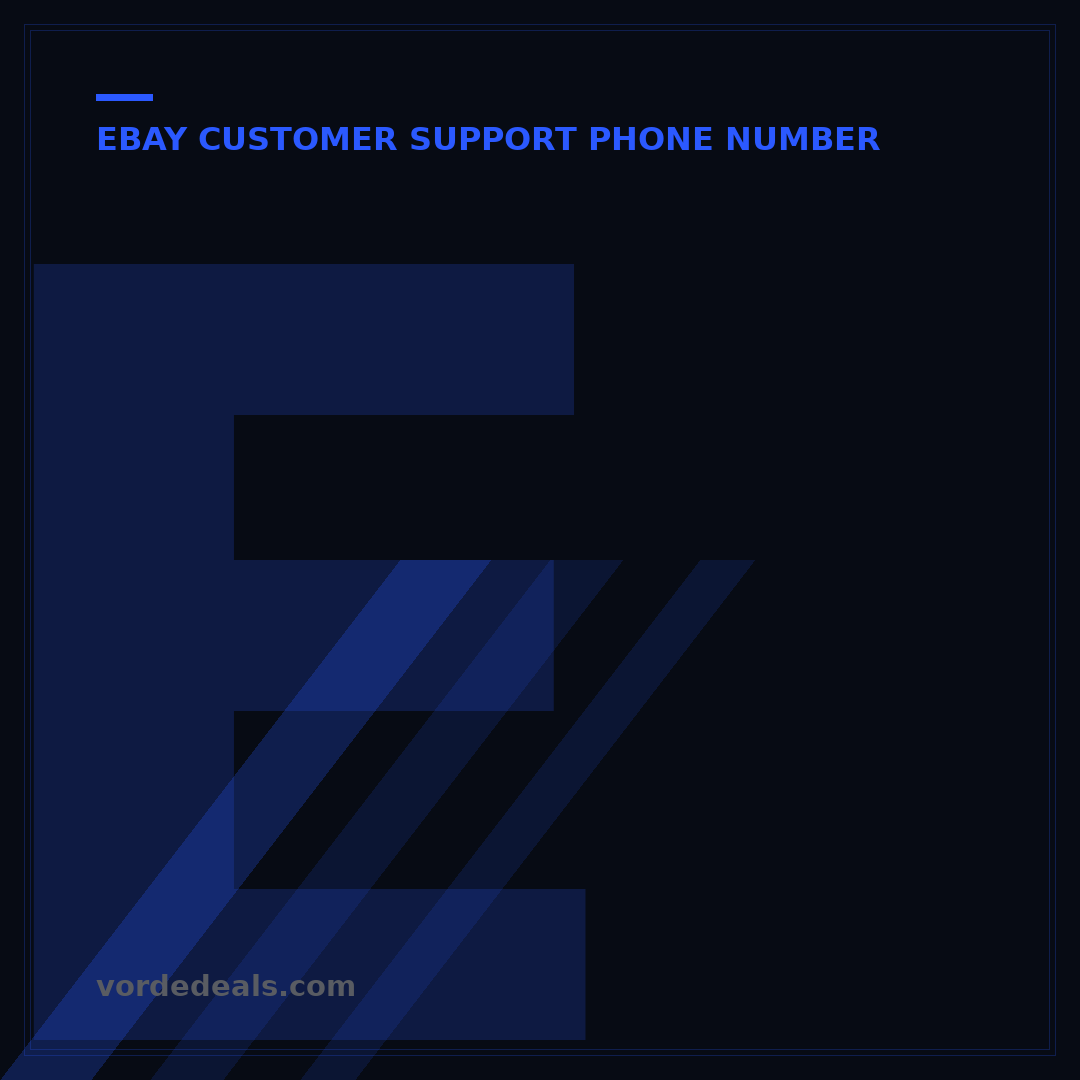eBay Live Customer Service Telephone Number: 5 Direct Steps