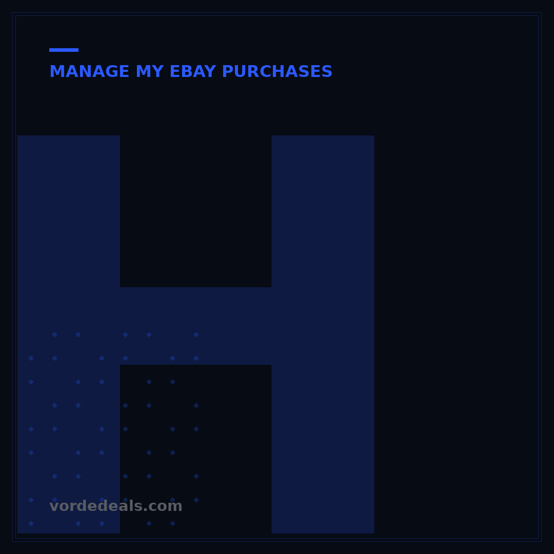 How to Delete Past Purchases on eBay: 3 Essential Methods Explained