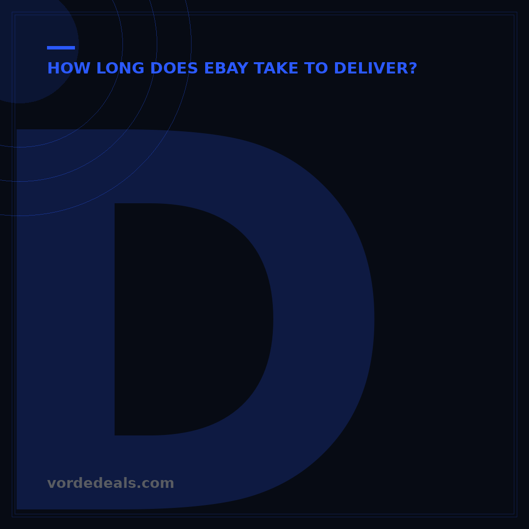 Does eBay Deliver to Door? 5 Key Factors for Your Delivery