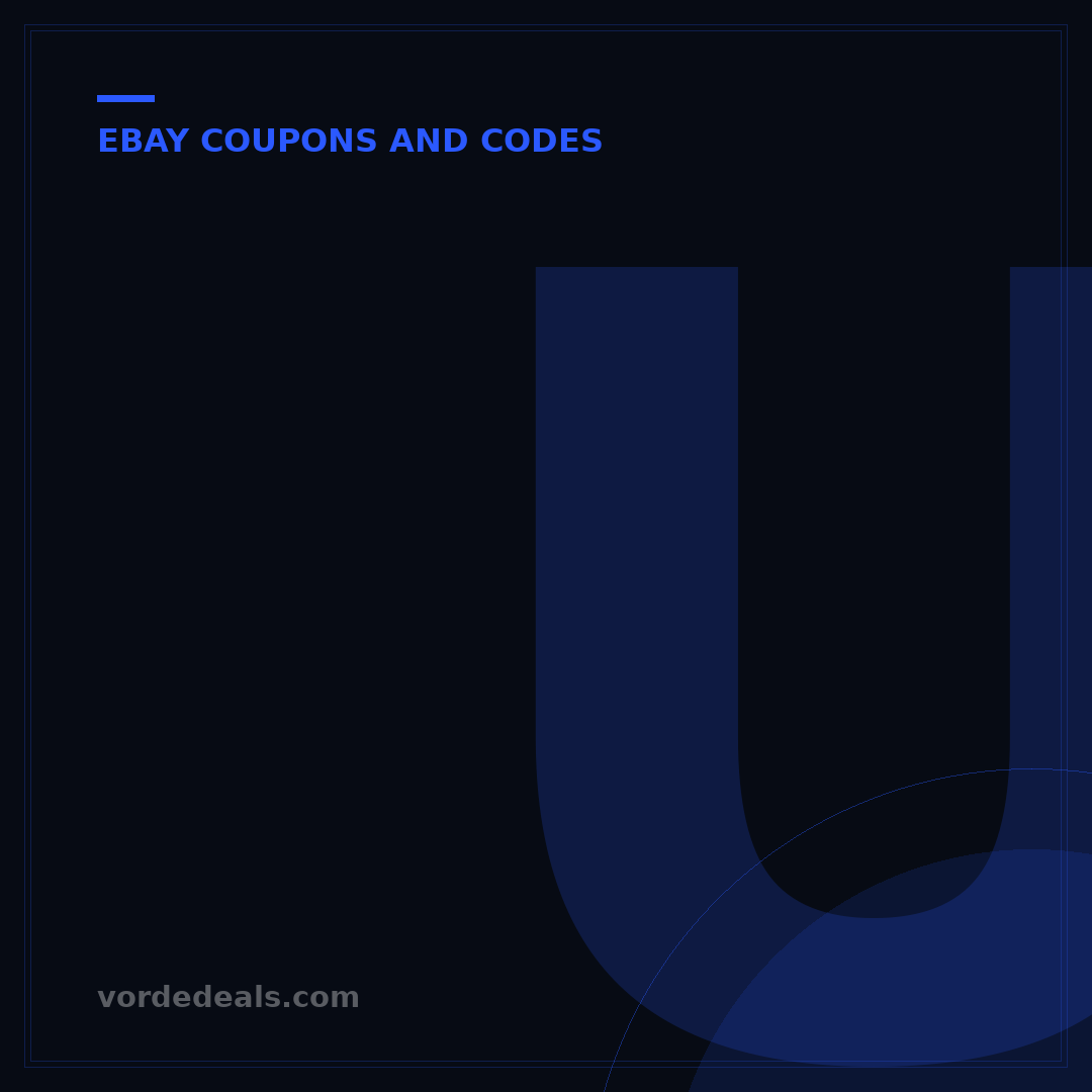 Unlock 7 Ways to Find eBay Discount Codes for 2025 Savings