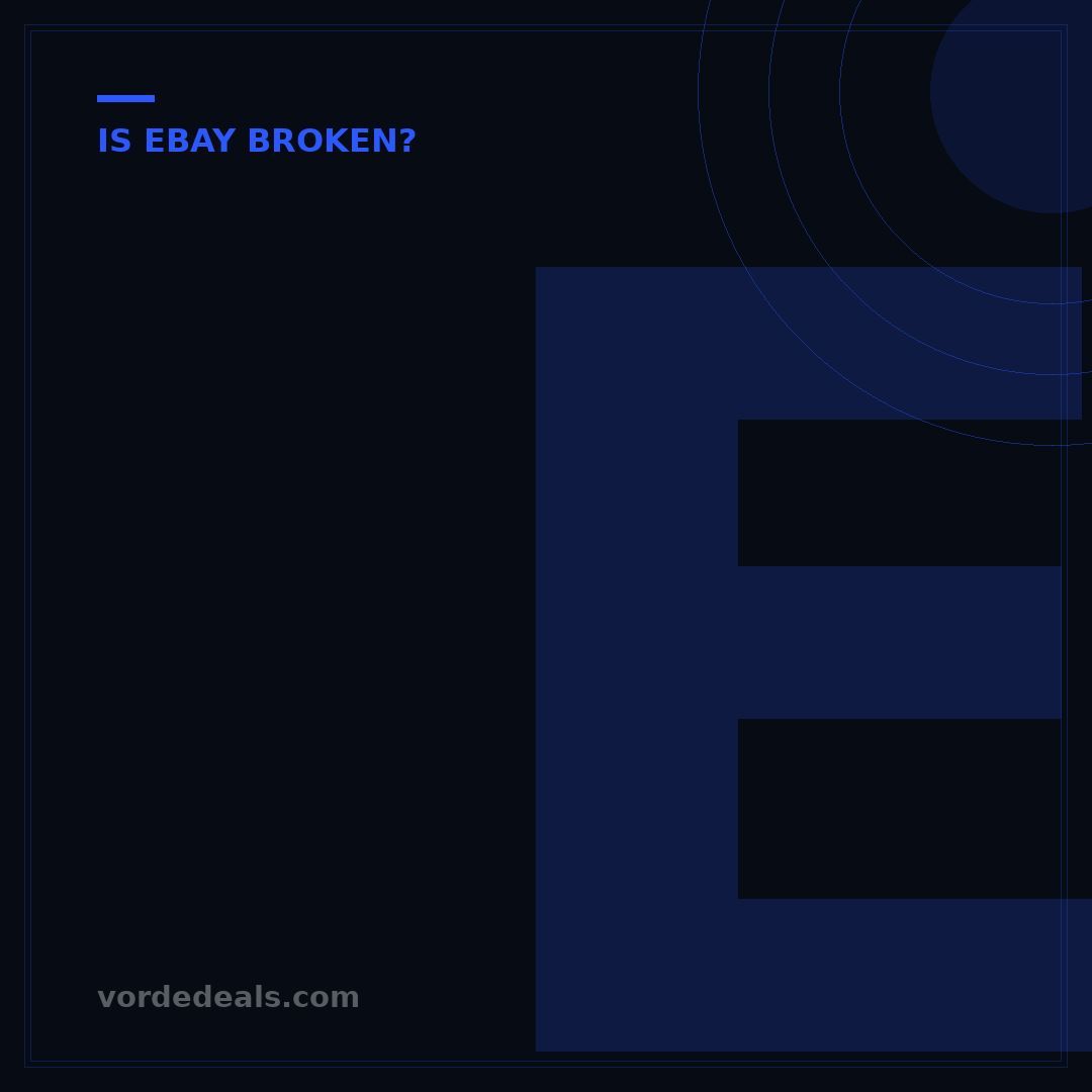eBay: Highly Established Marketplace? 25+ Years of Dominance
