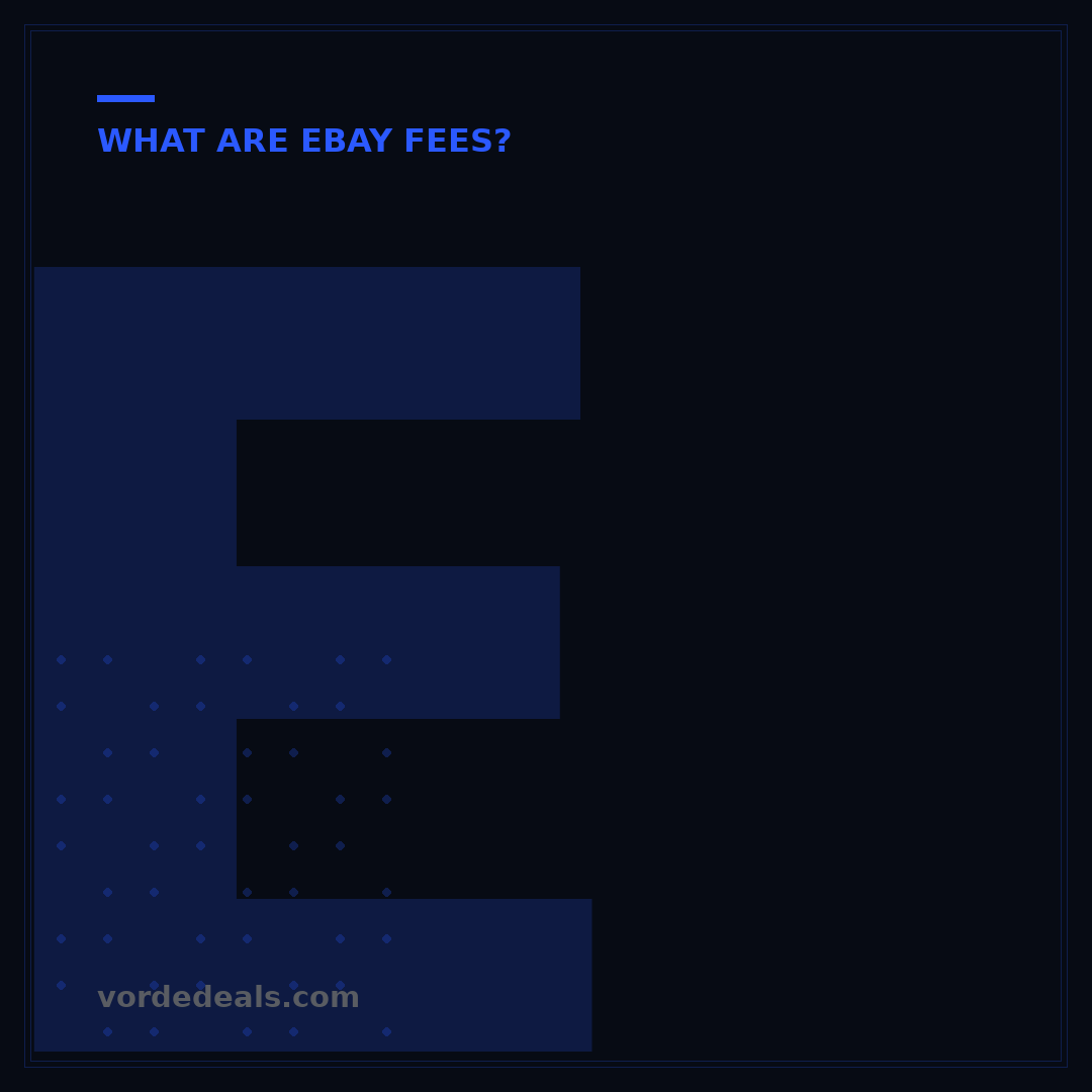 eBay Fees Percentage: Your 2024 Simplified Calculation Guide