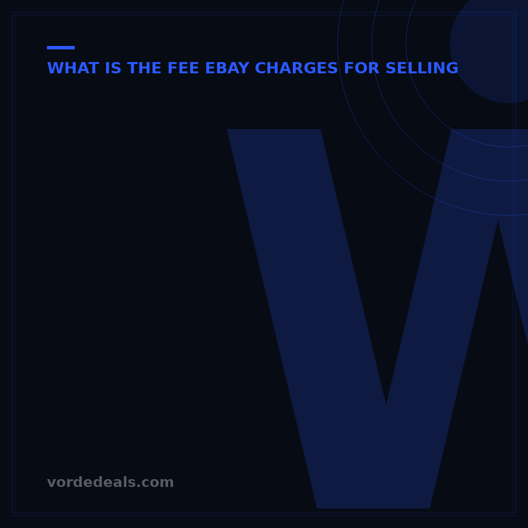 What Fee Does eBay Take? 7 Types & How to Optimize Your Costs