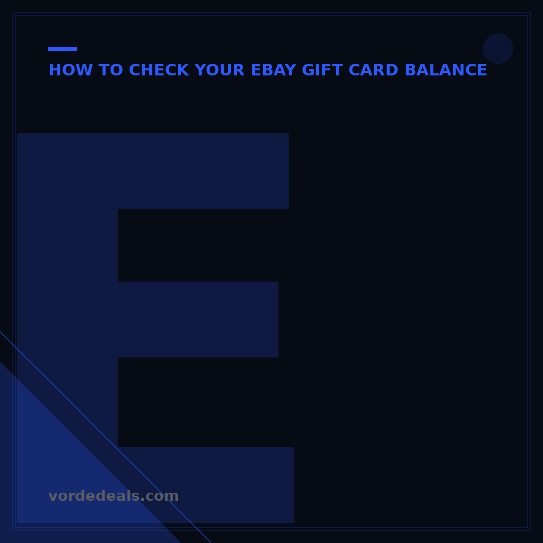 eBay Gift Card Balance Inquiry: 3 Fast & Easy Methods