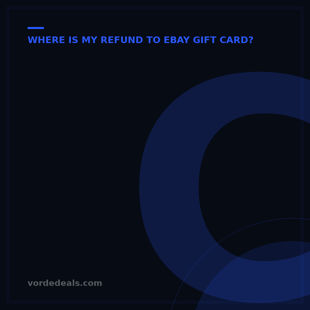 Can You Refund eBay Gift Cards? 5 Scenarios & Solutions