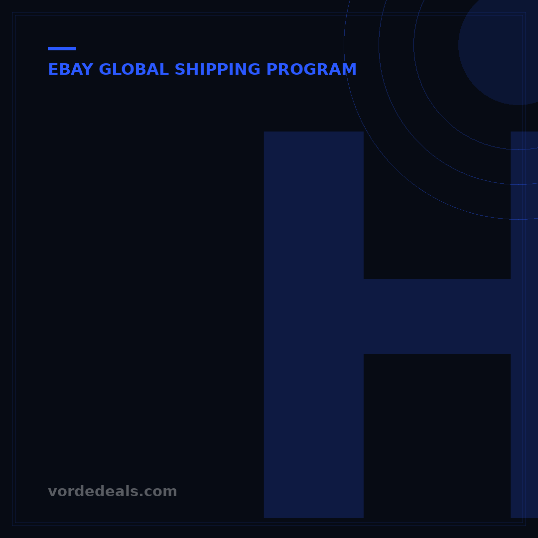 How to Buy Using eBay Global Shipping: 5 Core Benefits for International Shoppers