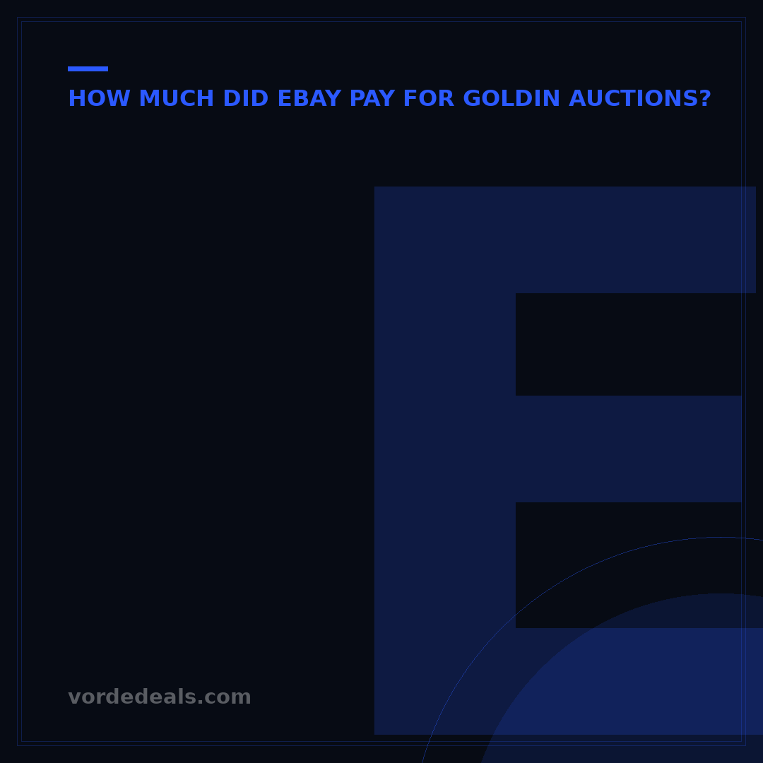 eBay's Goldin Auctions Acquisition: How Much Did They Pay?